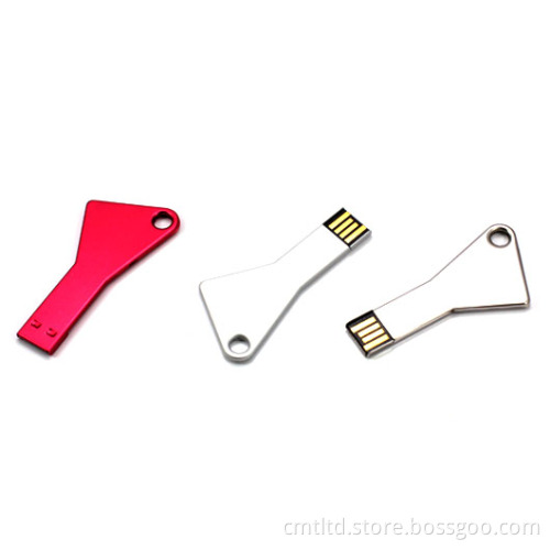 Key Rect Style Custom USB Flash Drive Can Take Oxidised and Laser Engrave Logo (CMT-KY002)